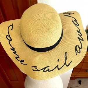 Come sail away sun hat